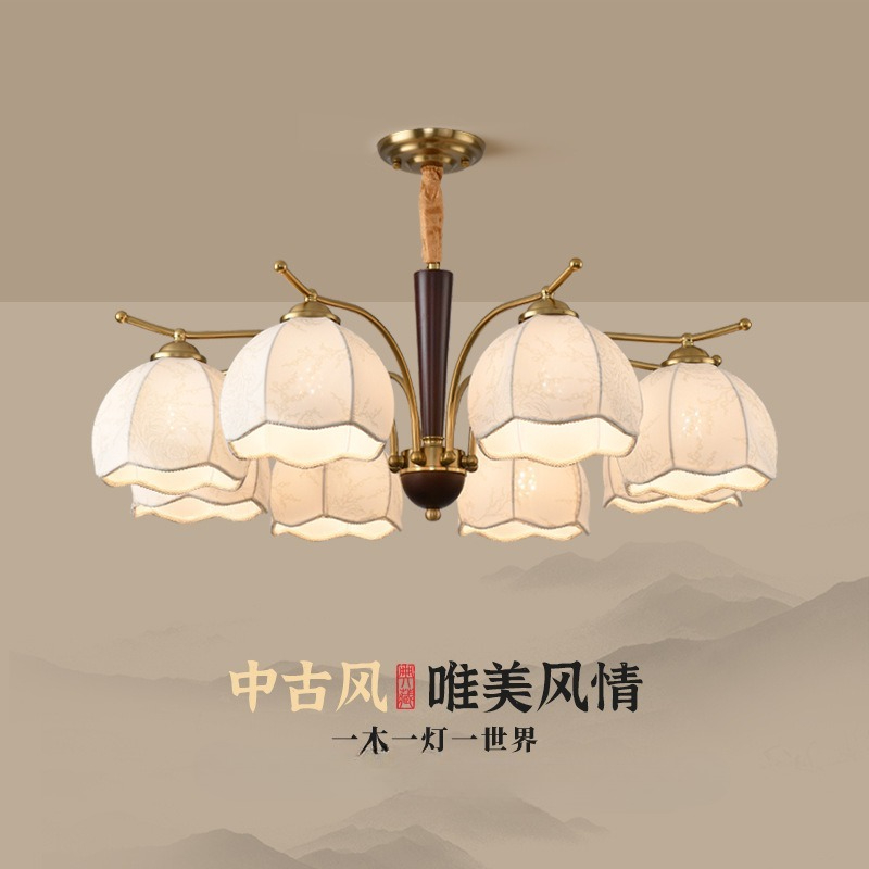 Century Textile & Sewing Supply Hours - ミッドセンチュリーモダンファブリックシャンデリアベージュフローラルゴールドウッドアクセント天井照明リビングルームベッドルームダイニングレトロホーム器具