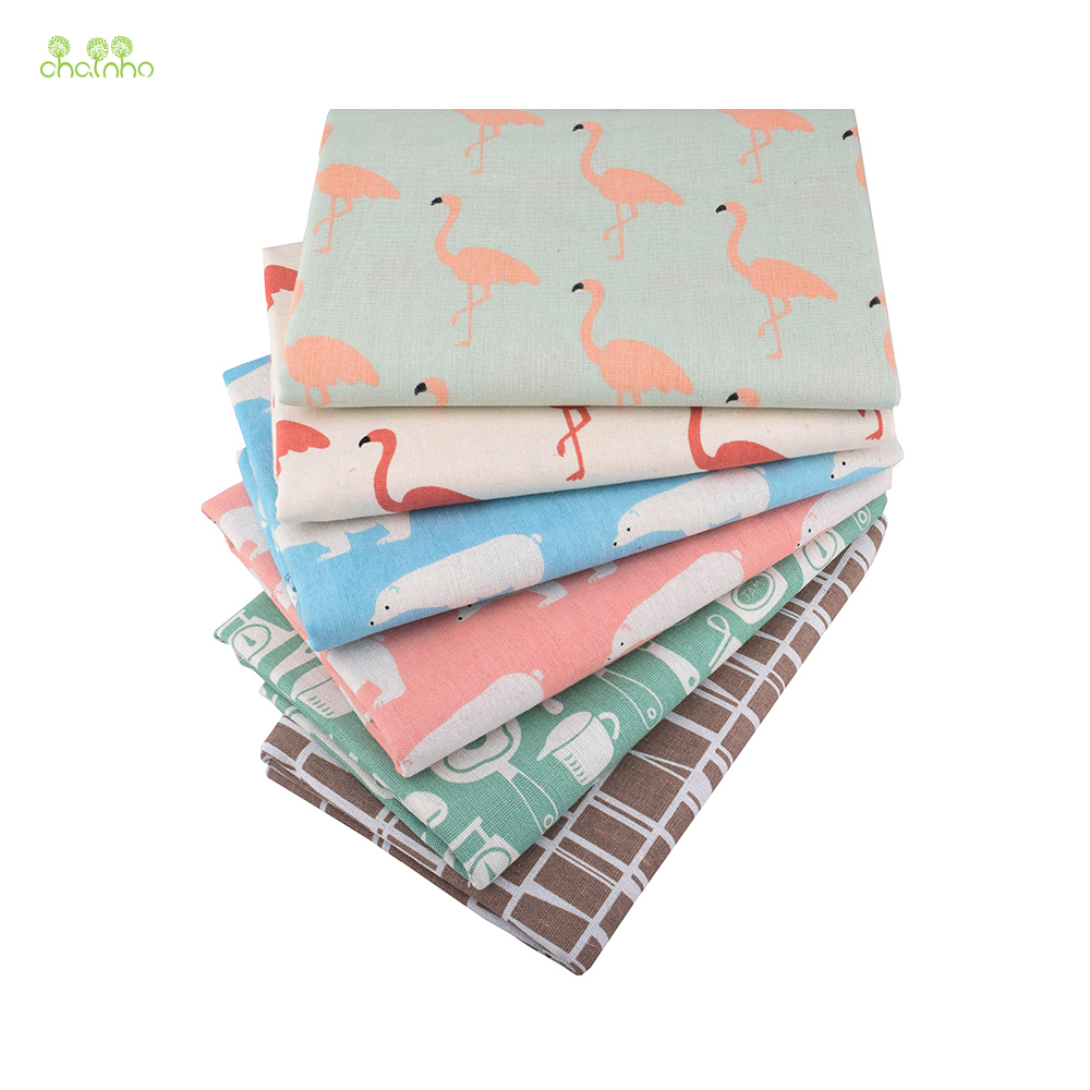 Chainho、プリントコットンリネン生地、DIY縫製キルテ - Sewing Geotextile Fabric のレビューと価格