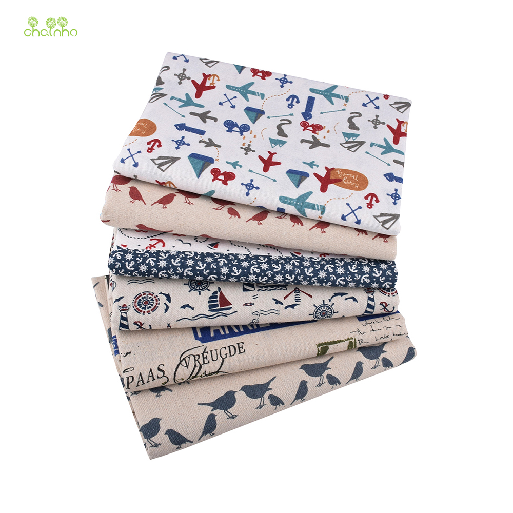 Chainho、プリントコットンリネン生地、DIY縫製キルテ - Sewing Geotextile Fabric のレビューと価格