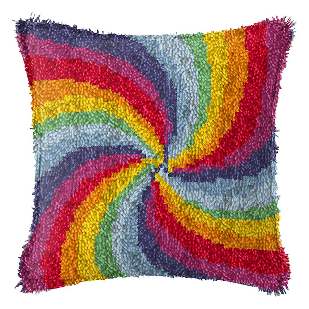 ラッチフックキット ラグ カーペット製作 刺繍 ソーイング  - Sewing Textile Art のレビューと価格