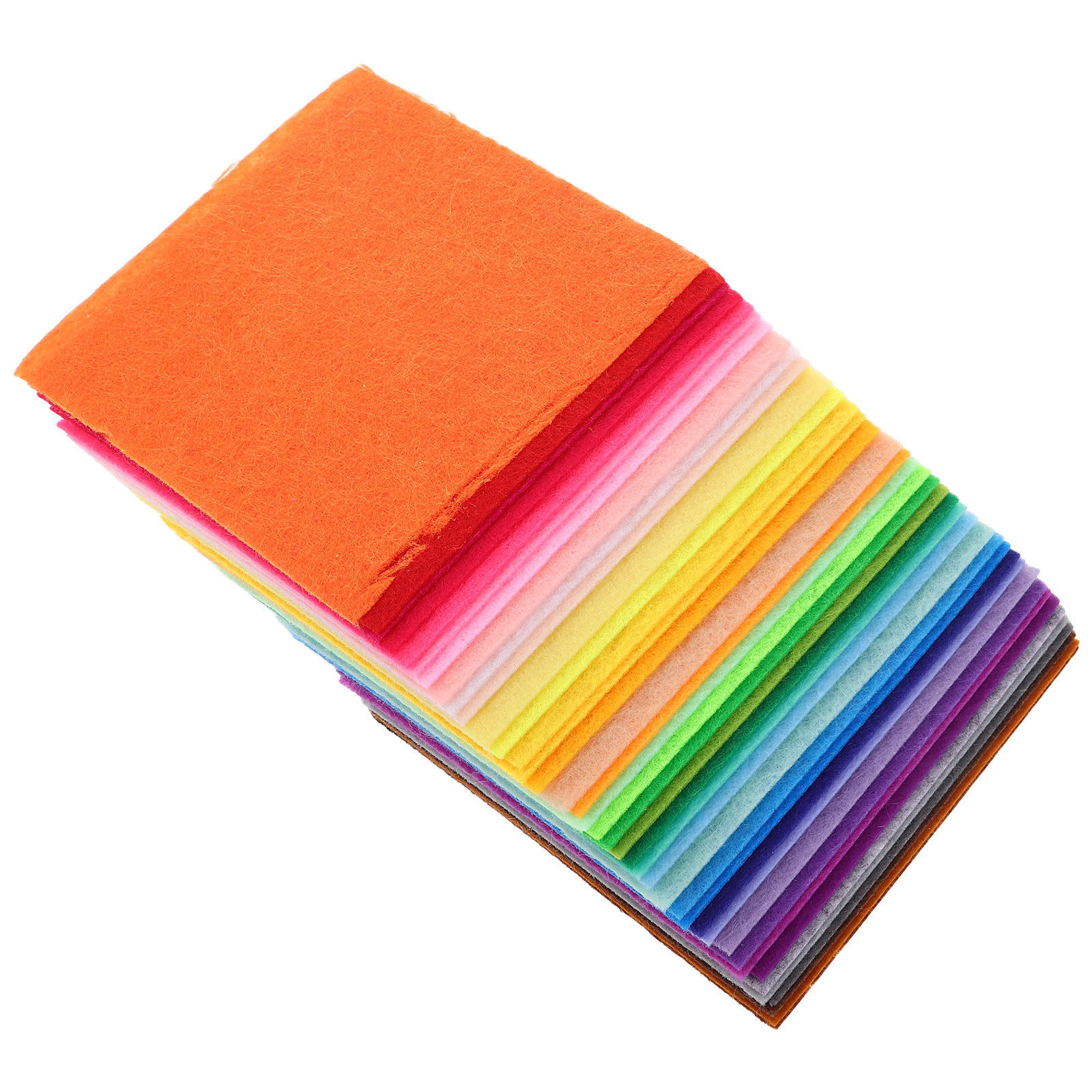 120枚入りフェルト正方形 10x10cm アソートカラー  - Sewing Textile Art のレビューと価格